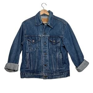 Vintage Levi’s 70506 Denim Trucker Jacket Made in USA Sz 40 80s 90s True Vintage